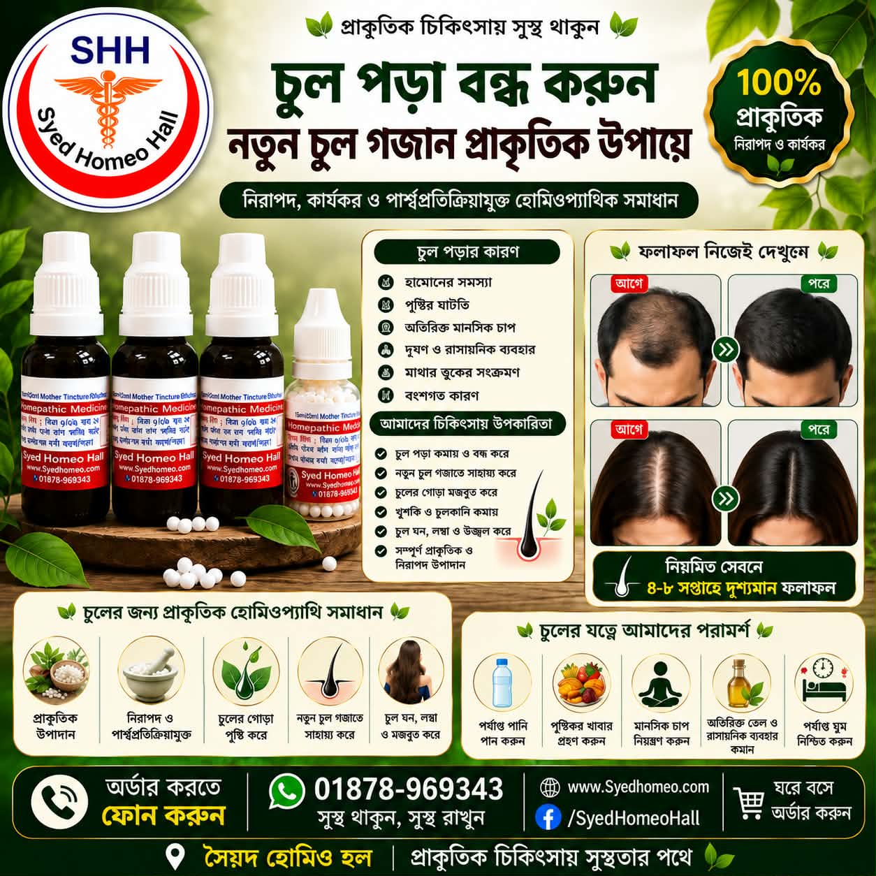 চুল পড়া